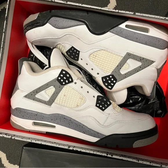 Jordan | Shoes | Air Jordan Cookie And Cream 4 Mens White  display picture 3